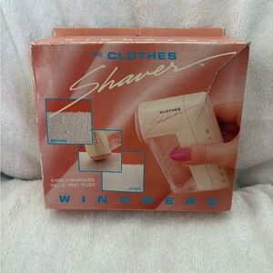 Windmere The Clothes Shaver Vintage In Original Box